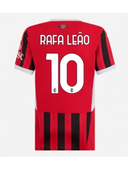 AC Milan Rafael Leao #10 Heimtrikot für Frauen 2024-25 Kurzarm